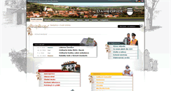 Desktop Screenshot of damborice.cz
